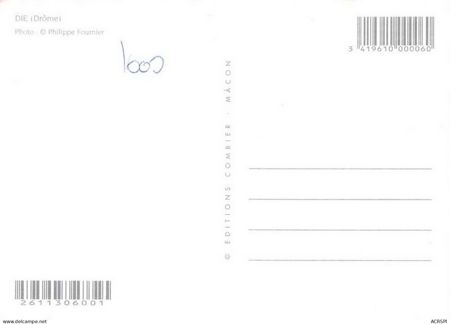 DIE 10(scan Recto-verso) MA1540 - Die