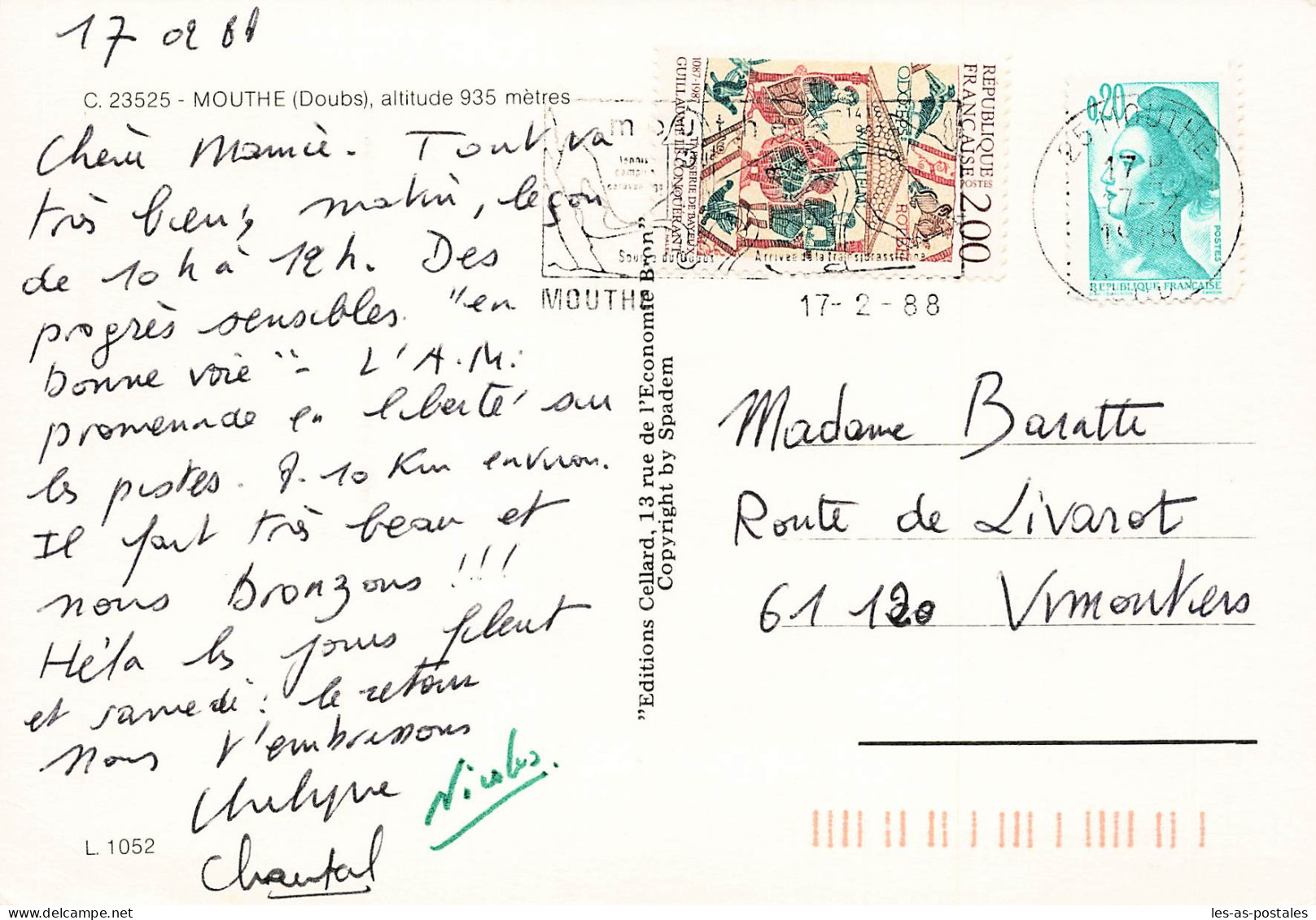 25 MOUTHE - Mouthe