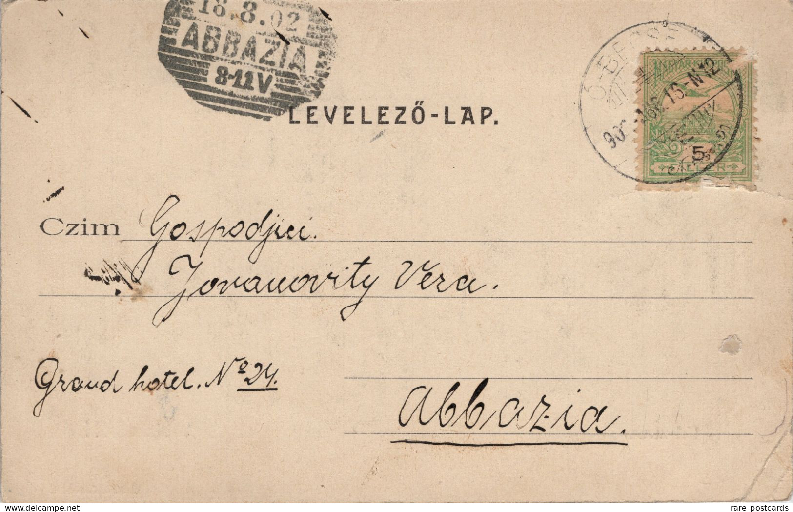 Becej 1902 - Serbien