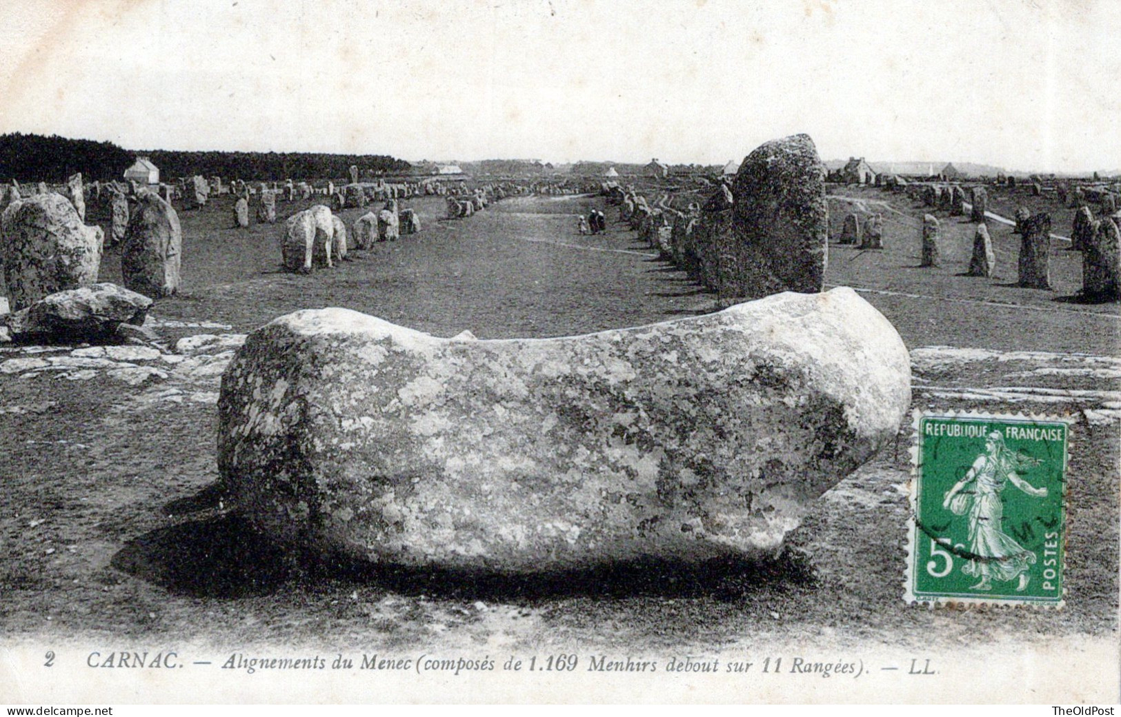 France Carnac Alignements Du Menec *YBS837 - Carnac