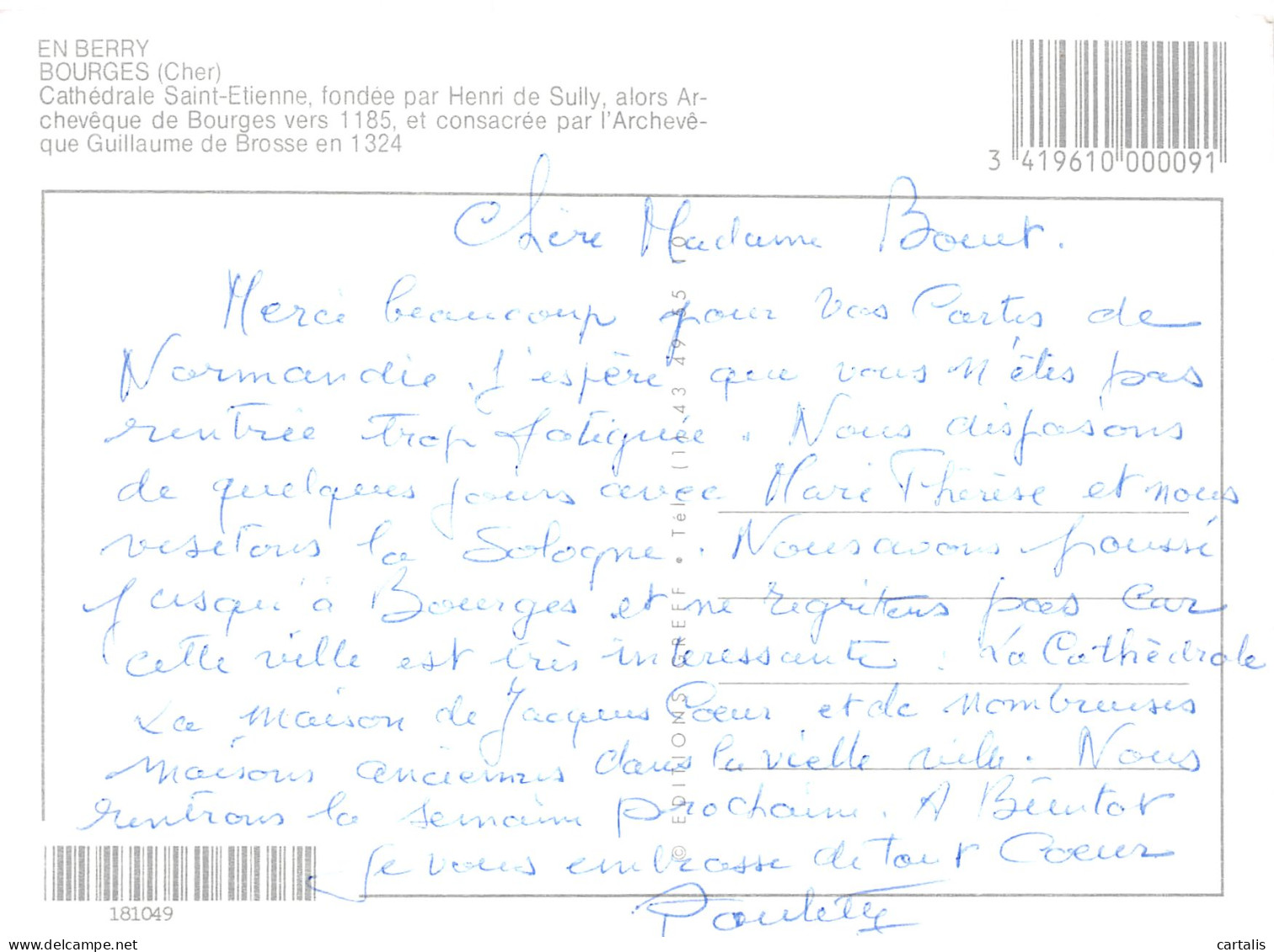 18-BOURGES-N°4142-A/0163 - Bourges
