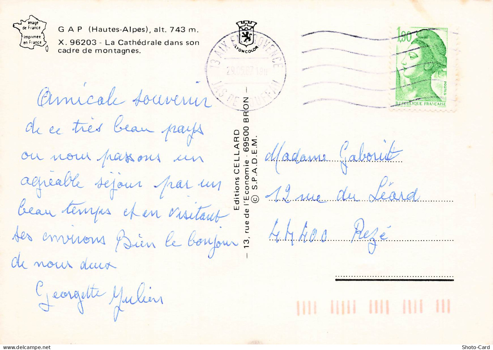 5 GAP LA CATHEDRALE - Gap