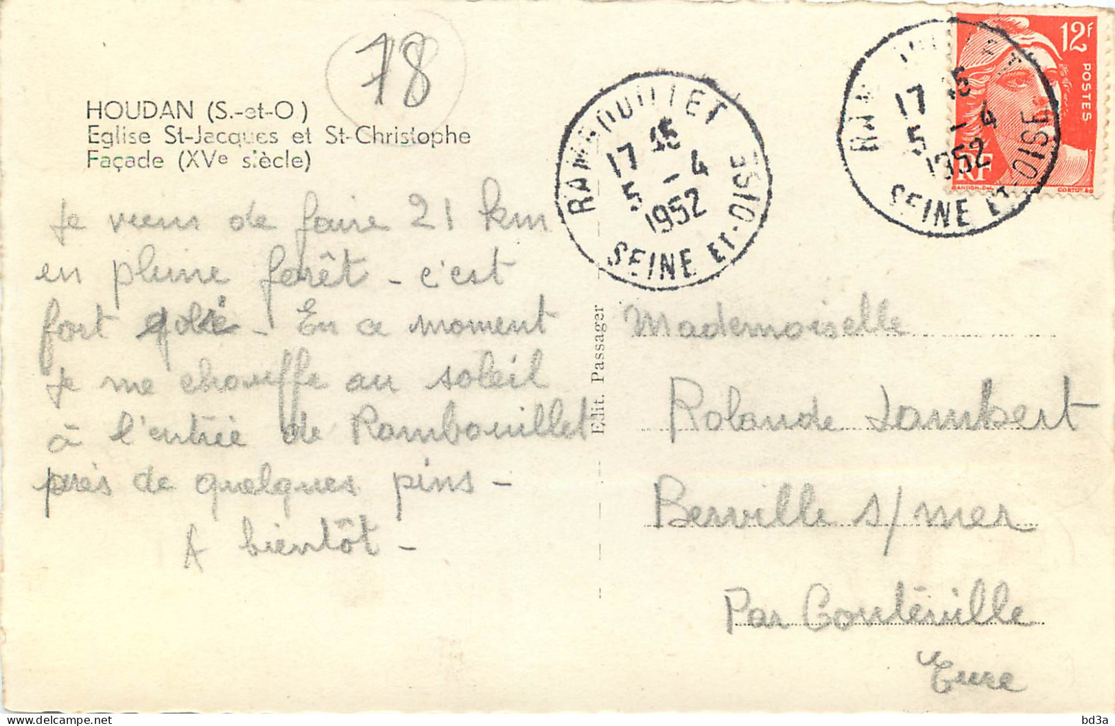 78 - HOUDANS - Houdan