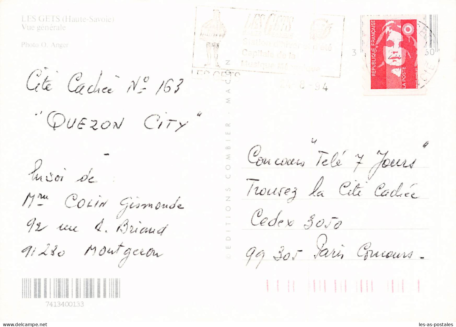 74 LES GETS VUE GENERALE - Les Gets