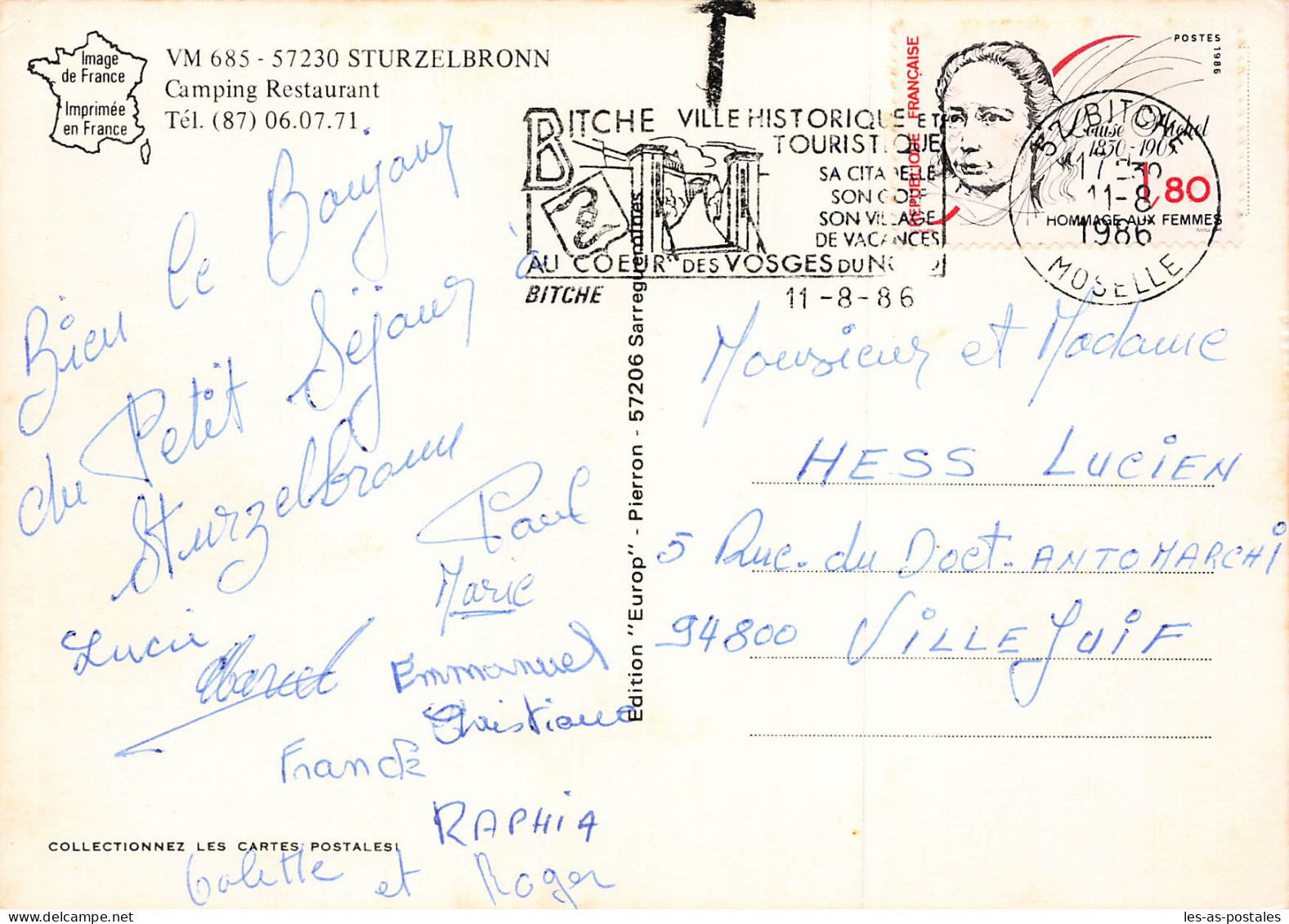 57 BITCHE VILLE HISTORIQUE - Bitche