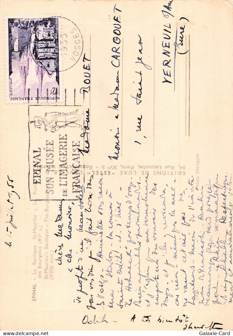 88 EPINAL MUSEE DE L IMAGE - Epinal