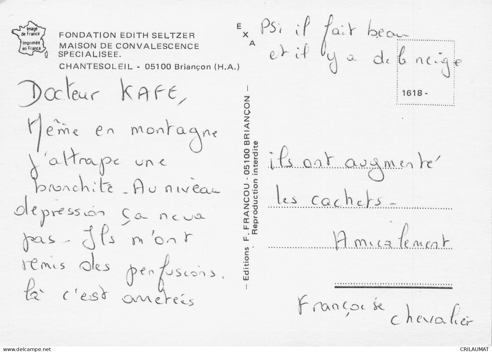 5 BRIANCON FONDATION EDITH SELTZER - Briancon