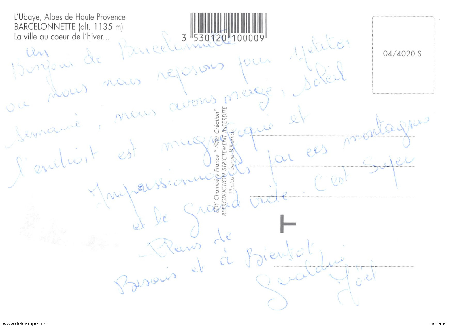 04-BARCELONNETTE-N°4154-D/0025 - Barcelonnette