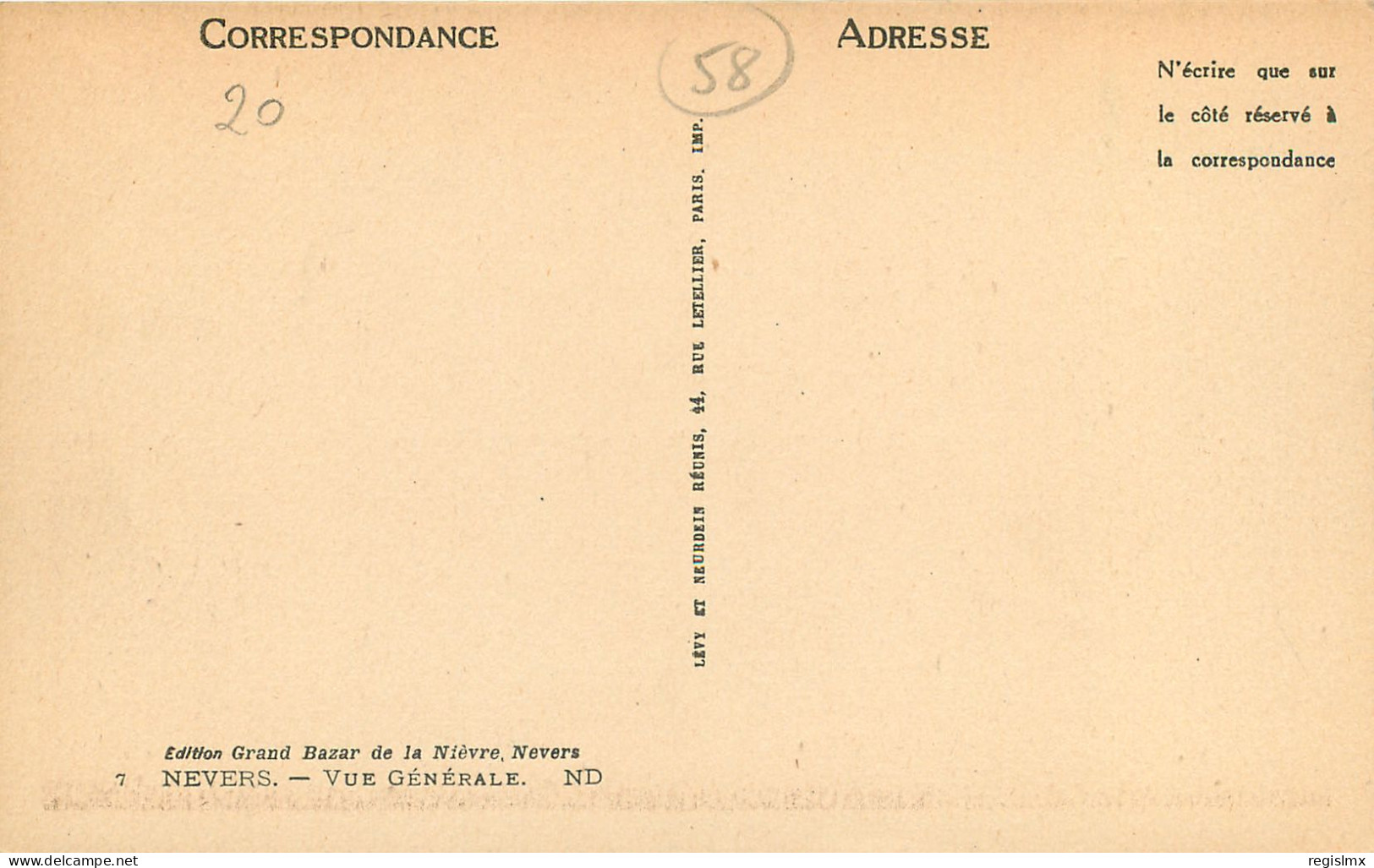 58-NEVERS-N°3015-E/0269 - Nevers