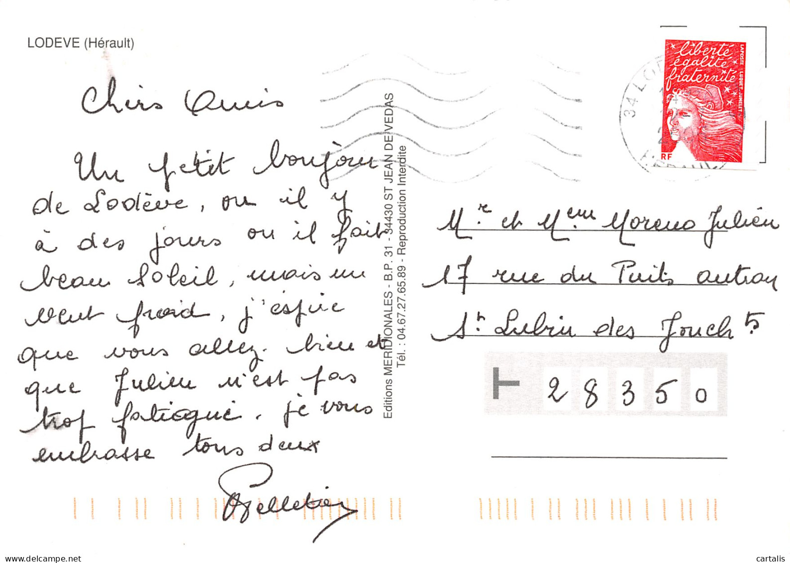 34-LODEVE-N°4155-A/0321 - Lodeve