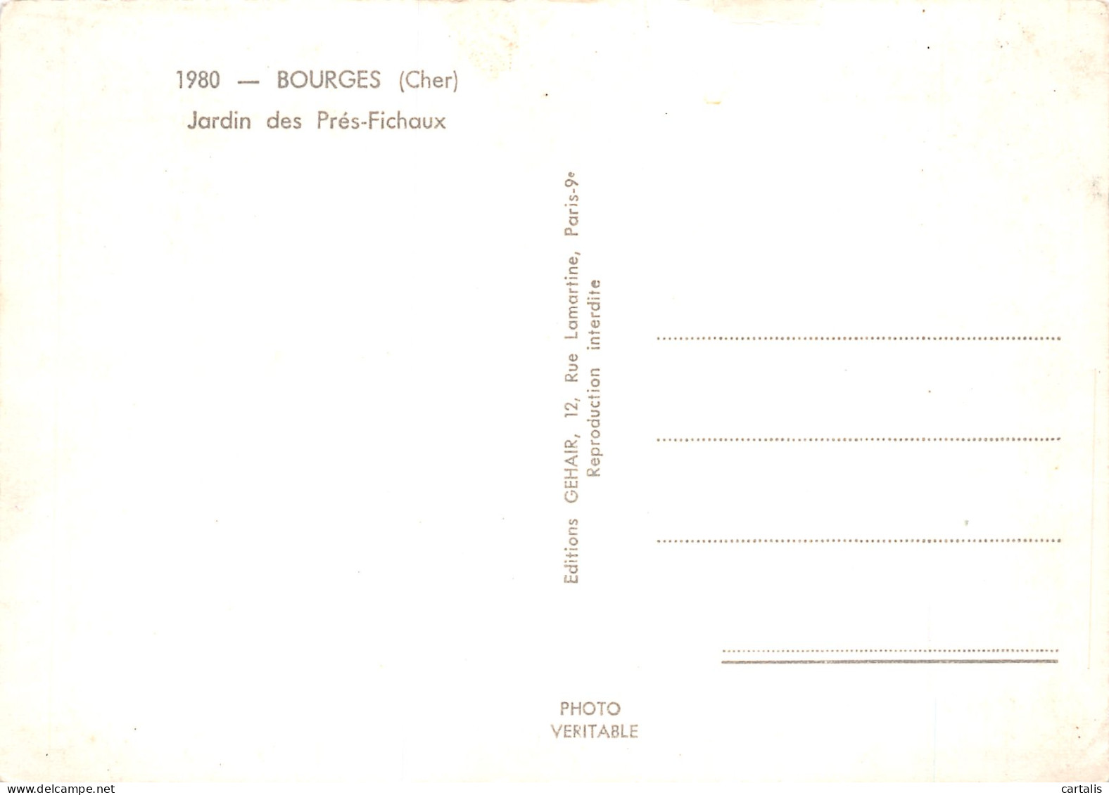 18-BOURGES-N°4155-A/0219 - Bourges