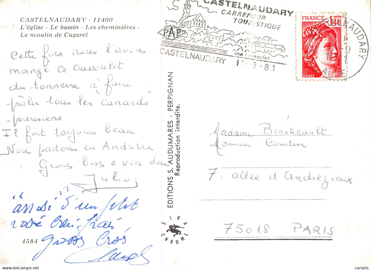 11-CASTELNAUDARY-N°4155-D/0145 - Castelnaudary
