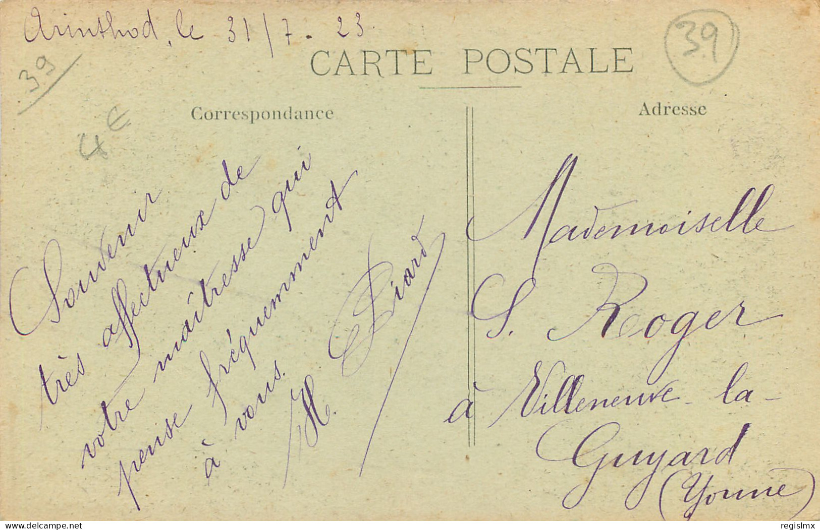 39-ORGELET-N°3017-G/0237 - Orgelet