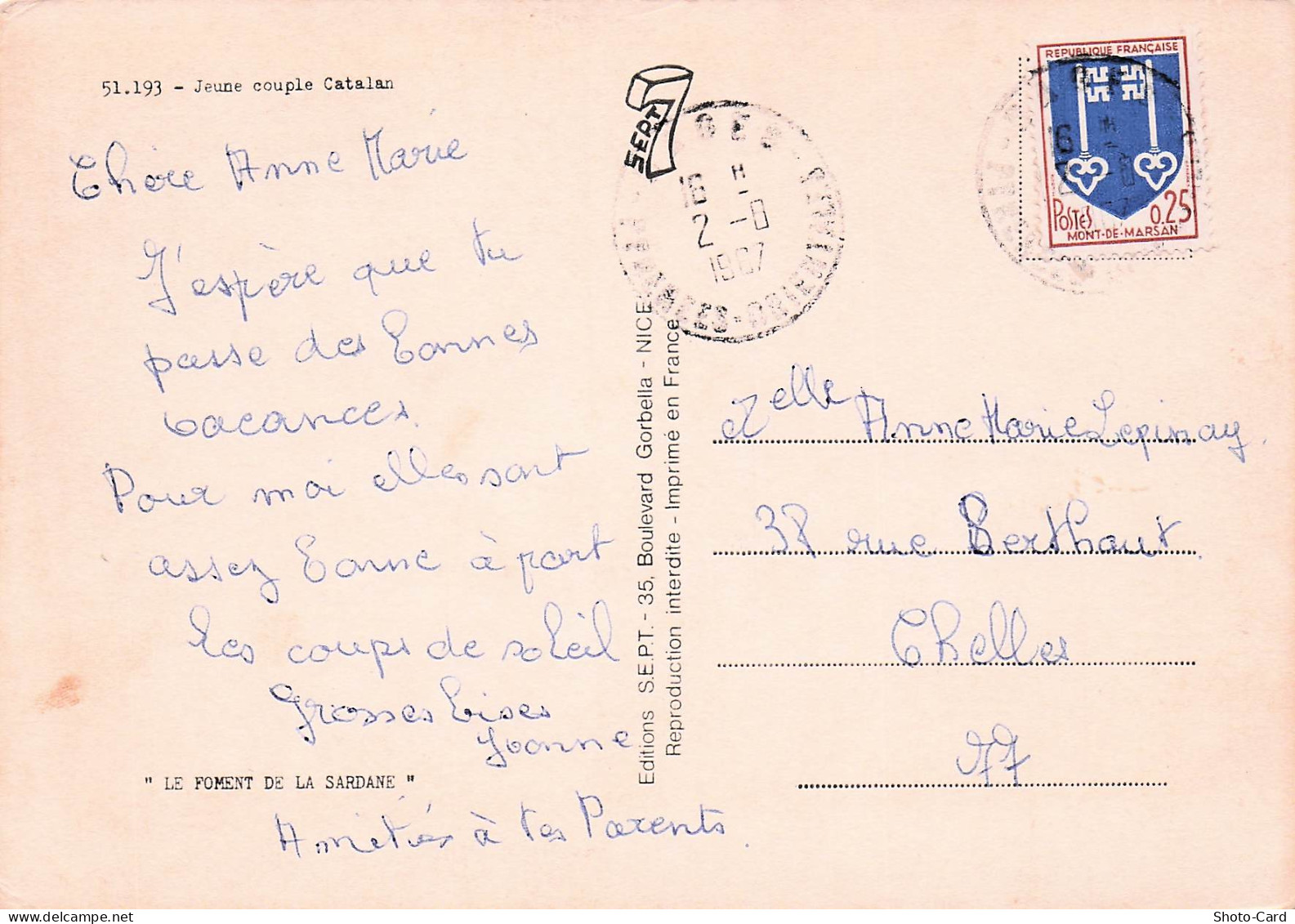 77 CHELLES ADRESSE POSTALE - Chelles