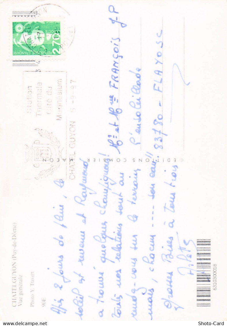 63 CHATEL GUYON STATION THERMALE - Châtel-Guyon