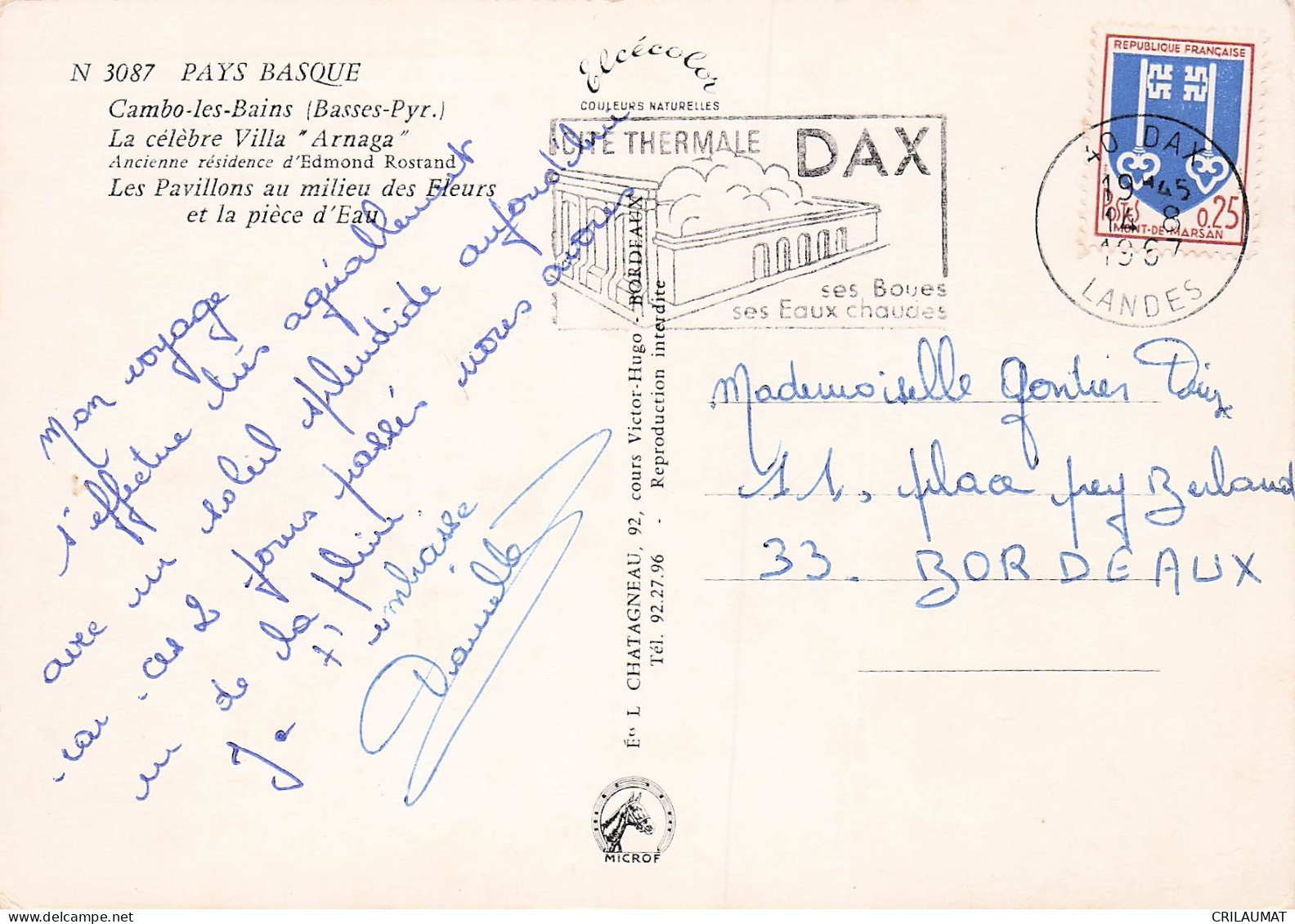 40 DAX SOURCE THERMALE - Dax