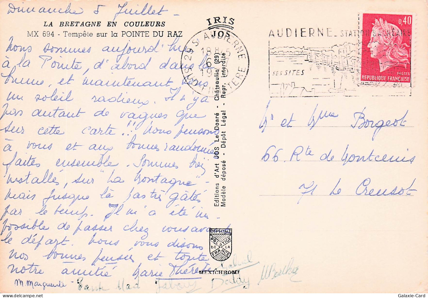 29 AUDIERNE POINTE DU RAZ - Audierne