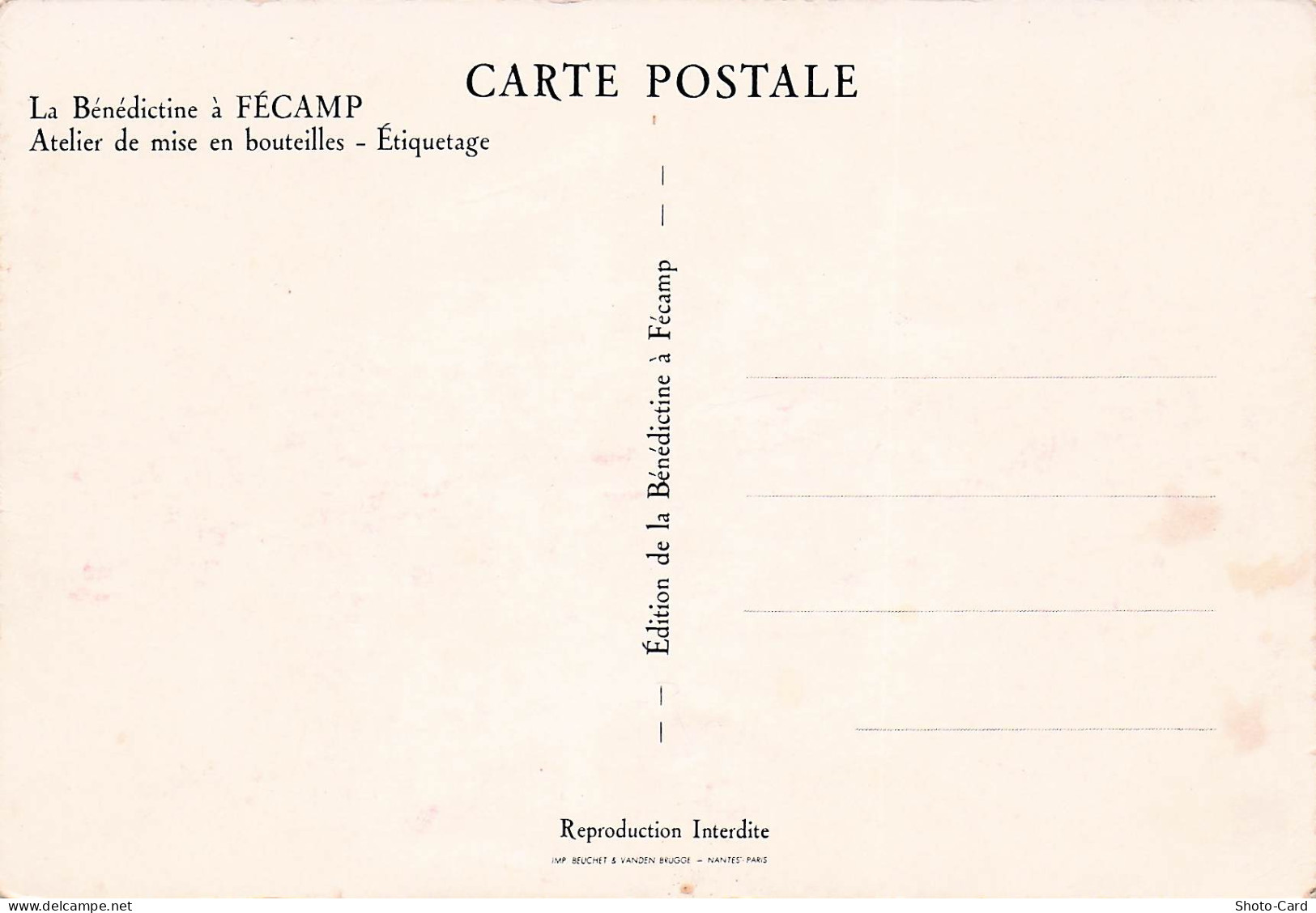 76 FECAMP LA BENEDICTINE - Fécamp