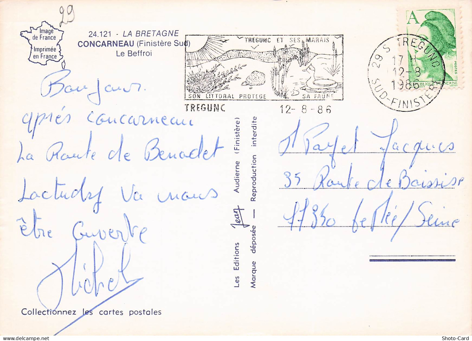 29 TREGUNC LE BEFFROI - Trégunc