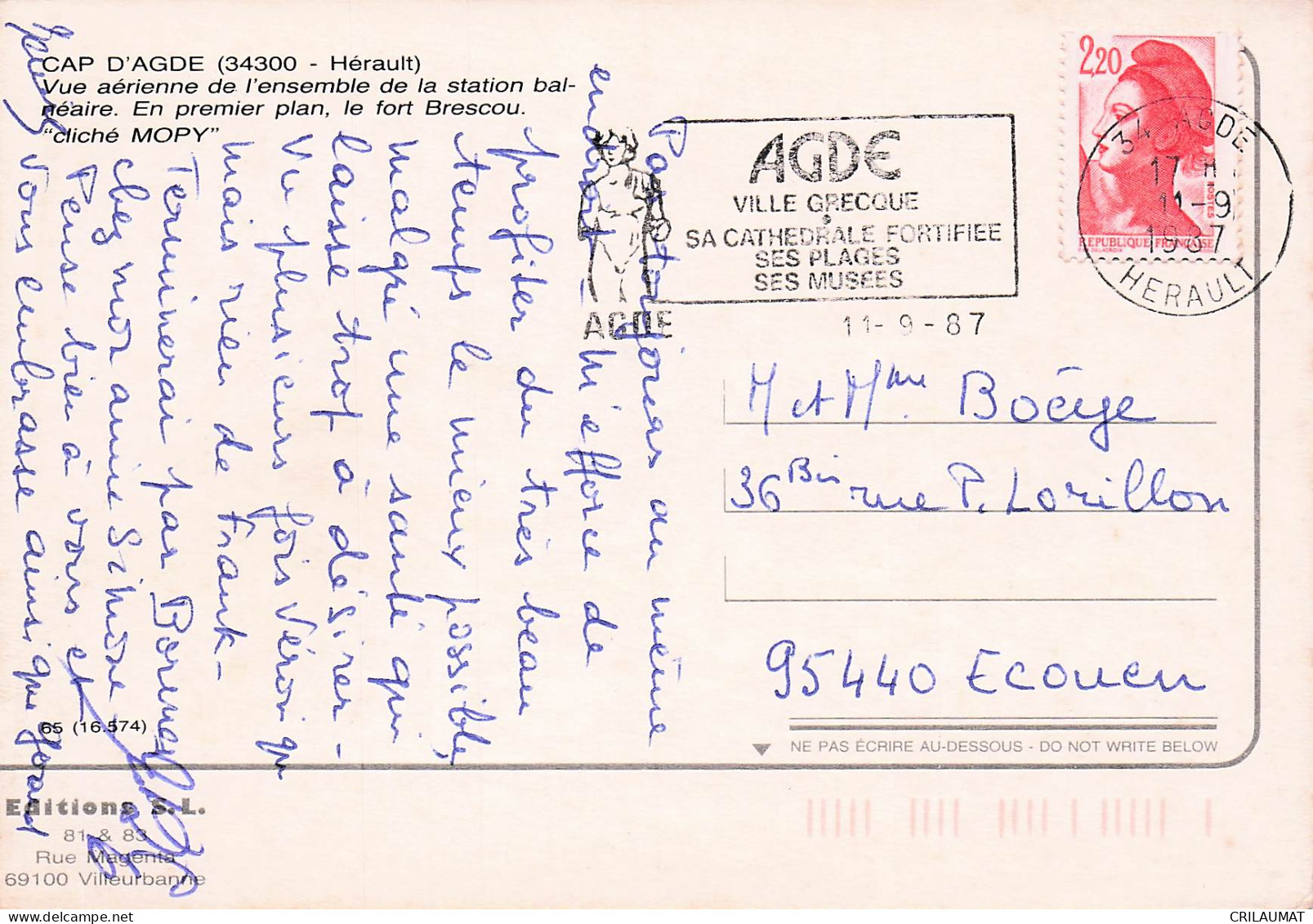 34 AGDE CAP D AGDE - Agde