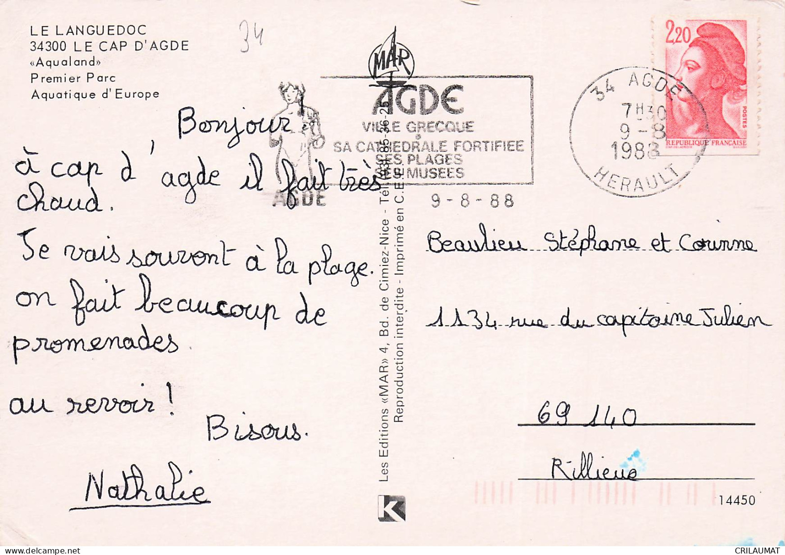 34 AGDE CAP D AGDE - Agde