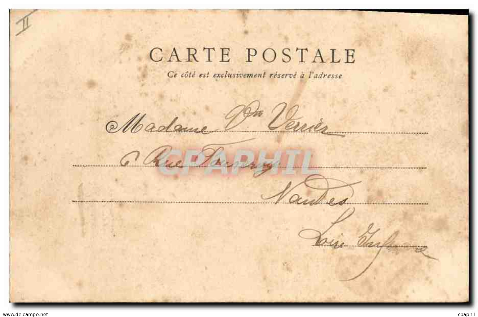 CPA Bateau L'Isly - Krieg