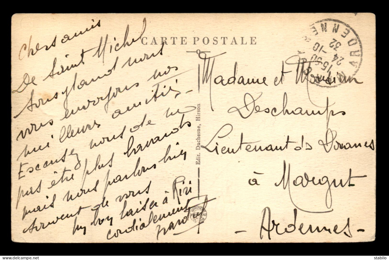 02 - HIRSON - HOSTELLERIE DE BLANGY - Hirson