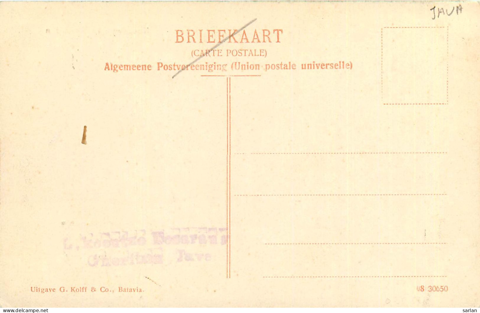 INDONESIE , Java , NOORDWYK WELTEVREDEN ,  * 574 48 - Indonesien