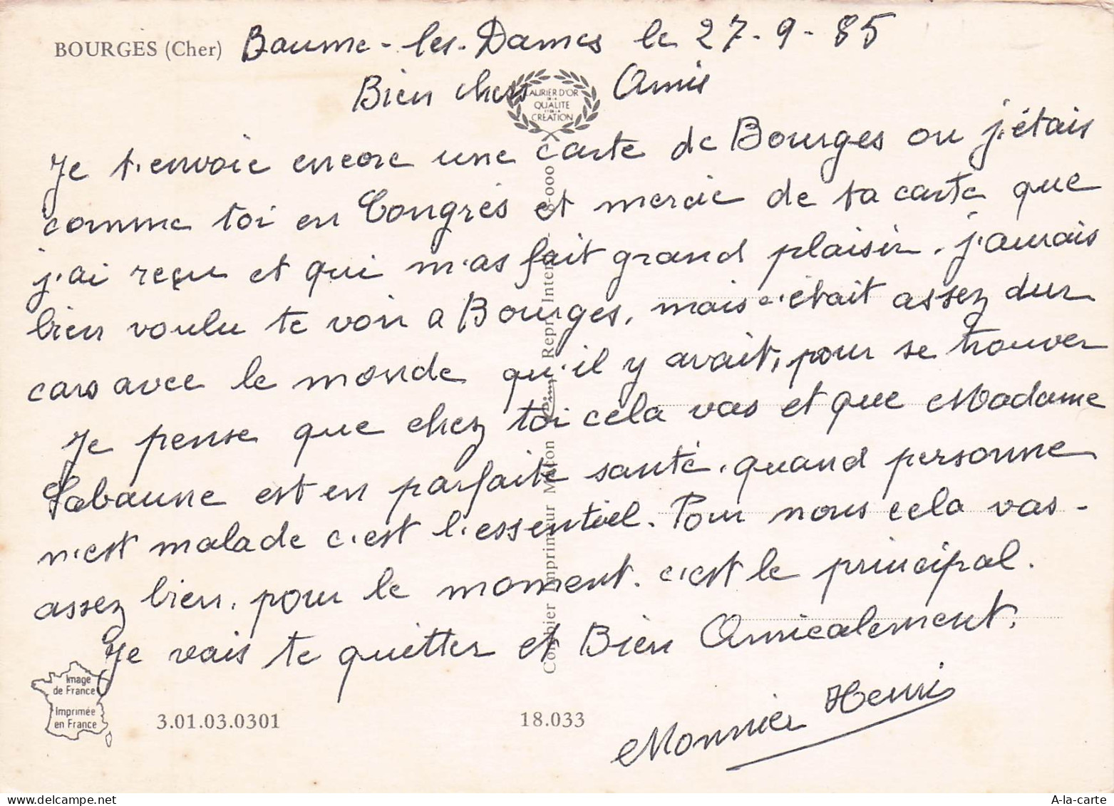18 BOURGES BOURGES - Bourges