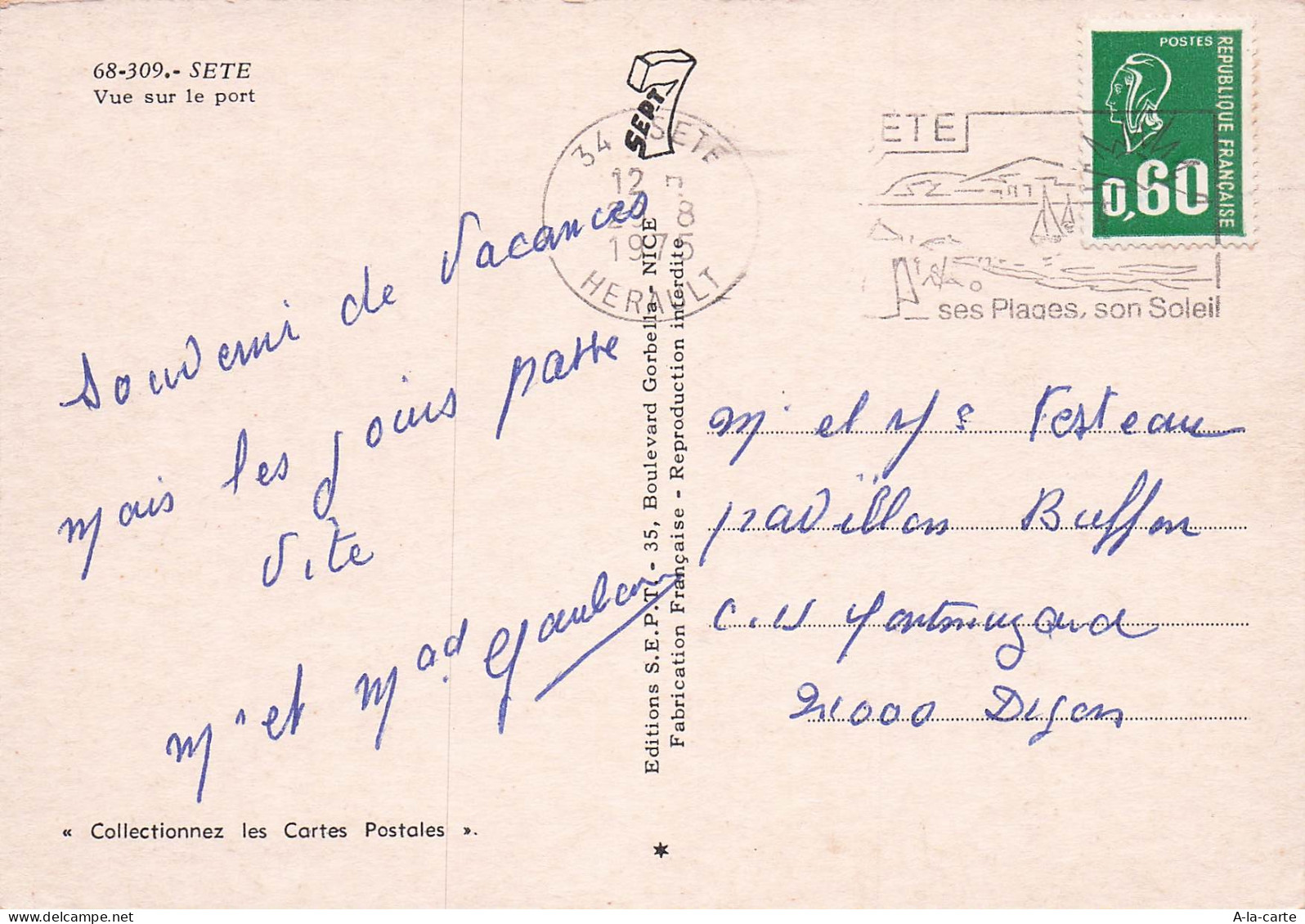 34 SETE LE PORT - Sete (Cette)
