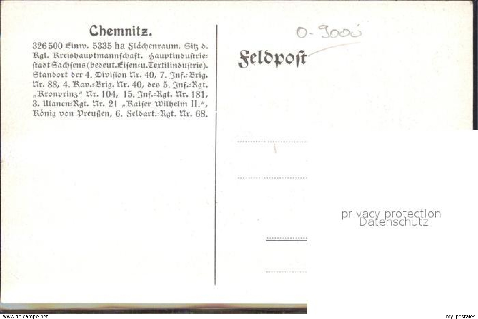 CHEMNITZ Sachsen Rathaus - Chemnitz