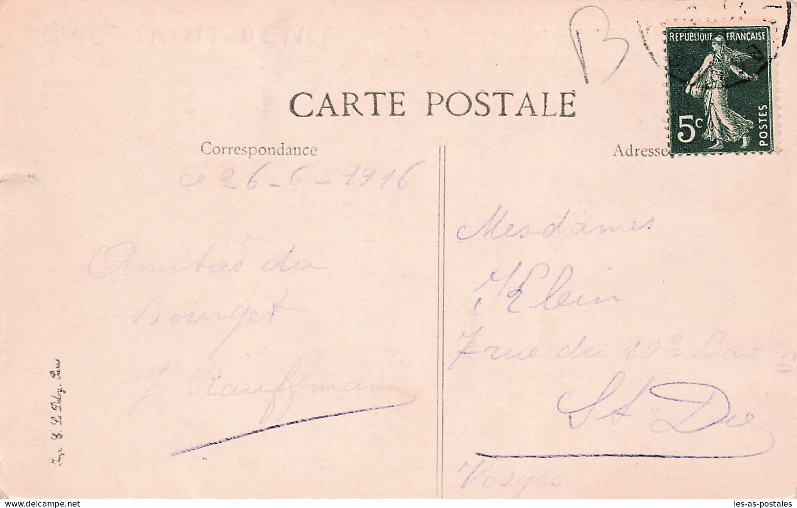 93 LE BOURGET EGLISE SAINT NICOLAS - Le Bourget