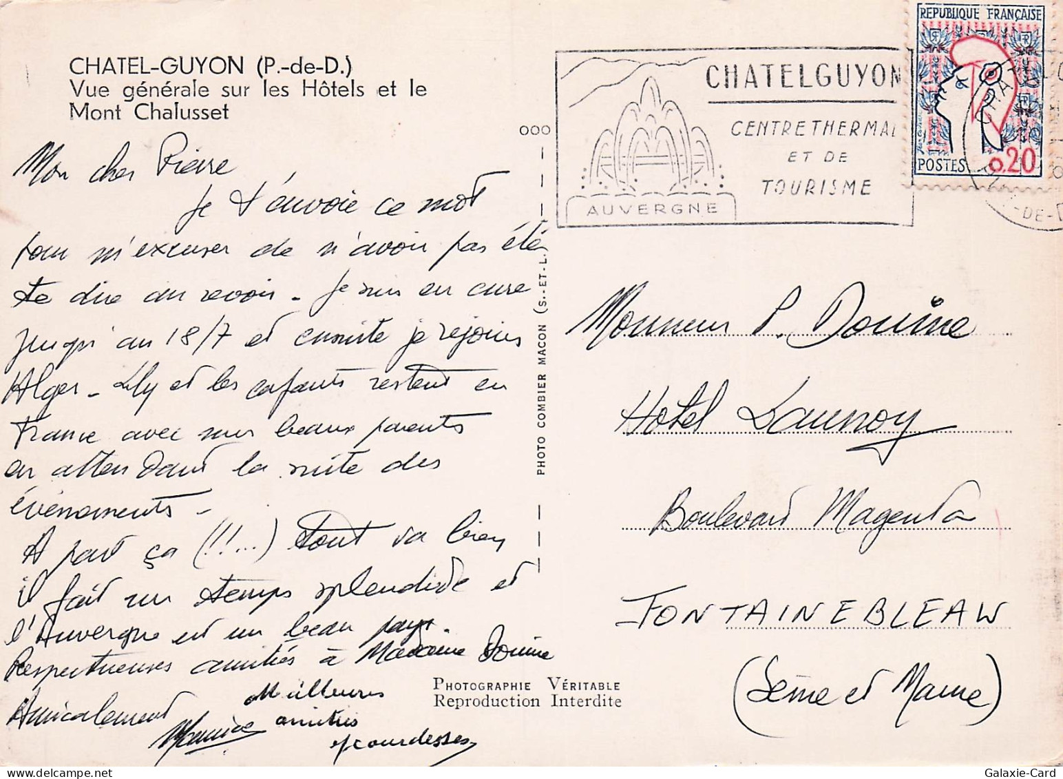 63 CHATEL GUYON CENTRE THERMAL ET TOURISME - Châtel-Guyon