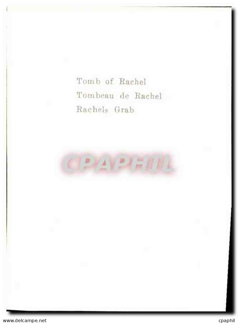 CPM Tombeau De Rachel - Israel