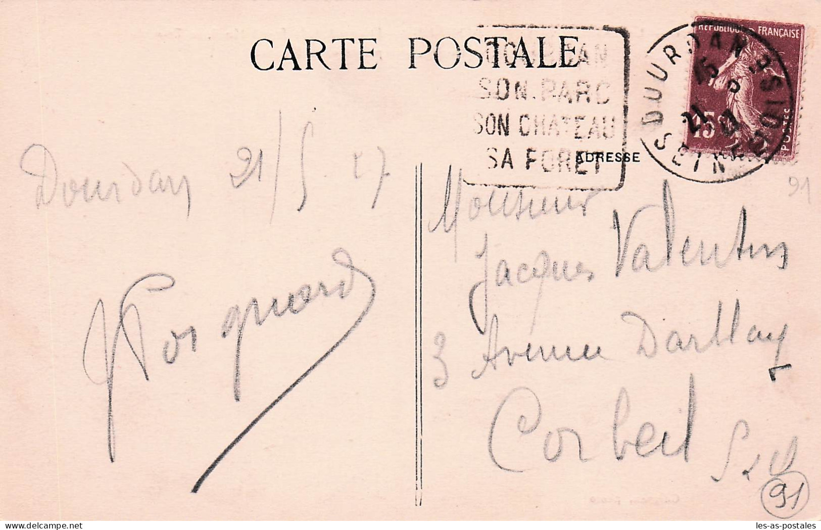 91 DOURDAN LE CHATEAU - Dourdan