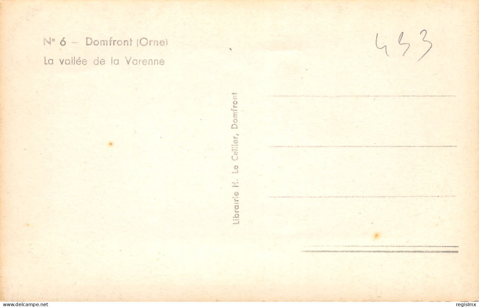 61-DOMFRONT-N°3409-E/0371 - Domfront