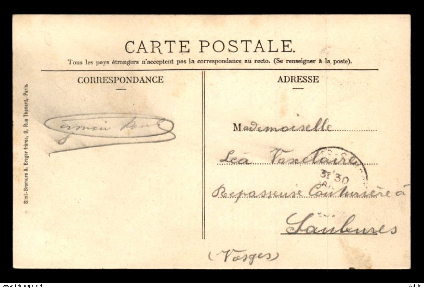 88 - CORNIMONT - RUE DES GOLLETS - Cornimont