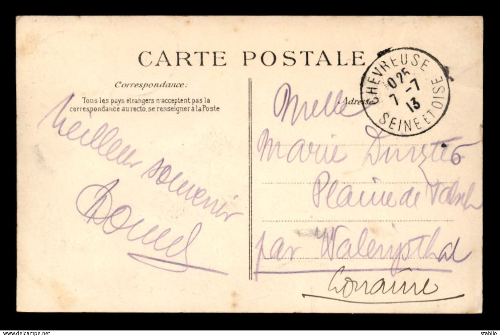 78 - CHEVREUSE - VUE CENTRALE - Chevreuse