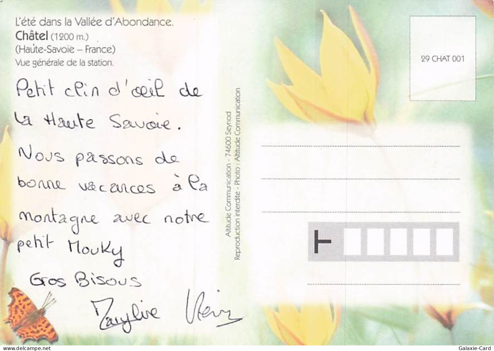 74 CHATEL VALLEE D ABONDANCE - Châtel