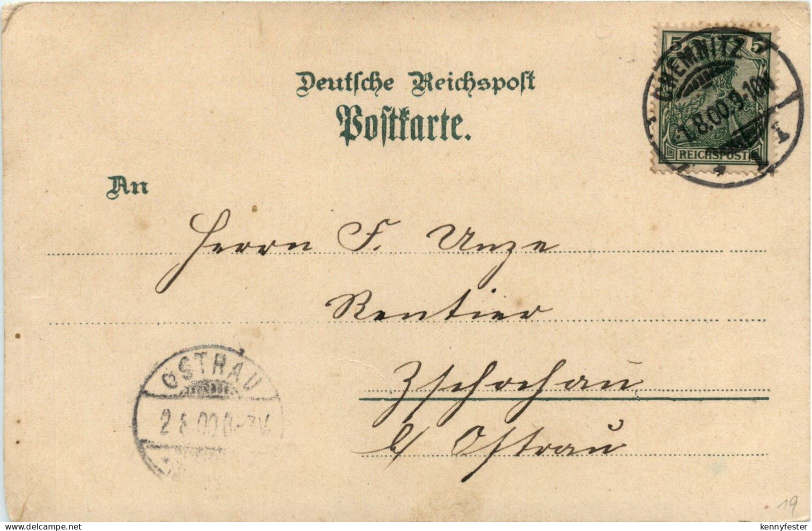 Gruss Aus Chemnitz - Litho - Chemnitz