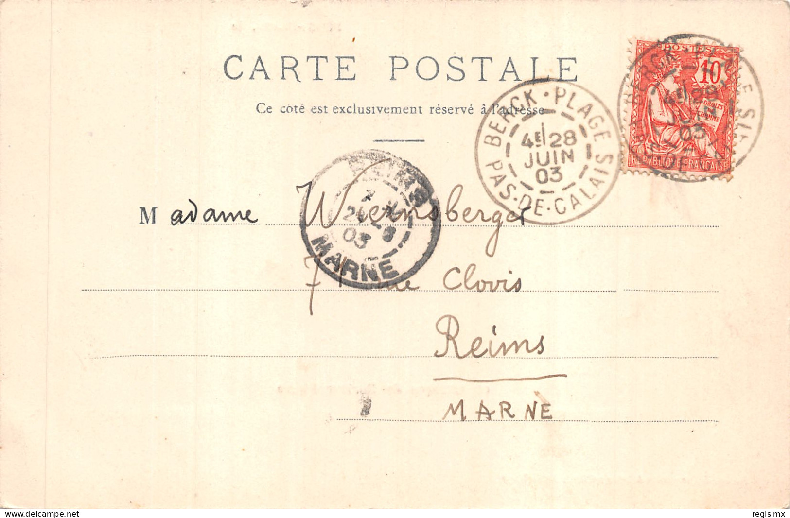 62-BERCK PLAGE-N°520-E/0035 - Berck