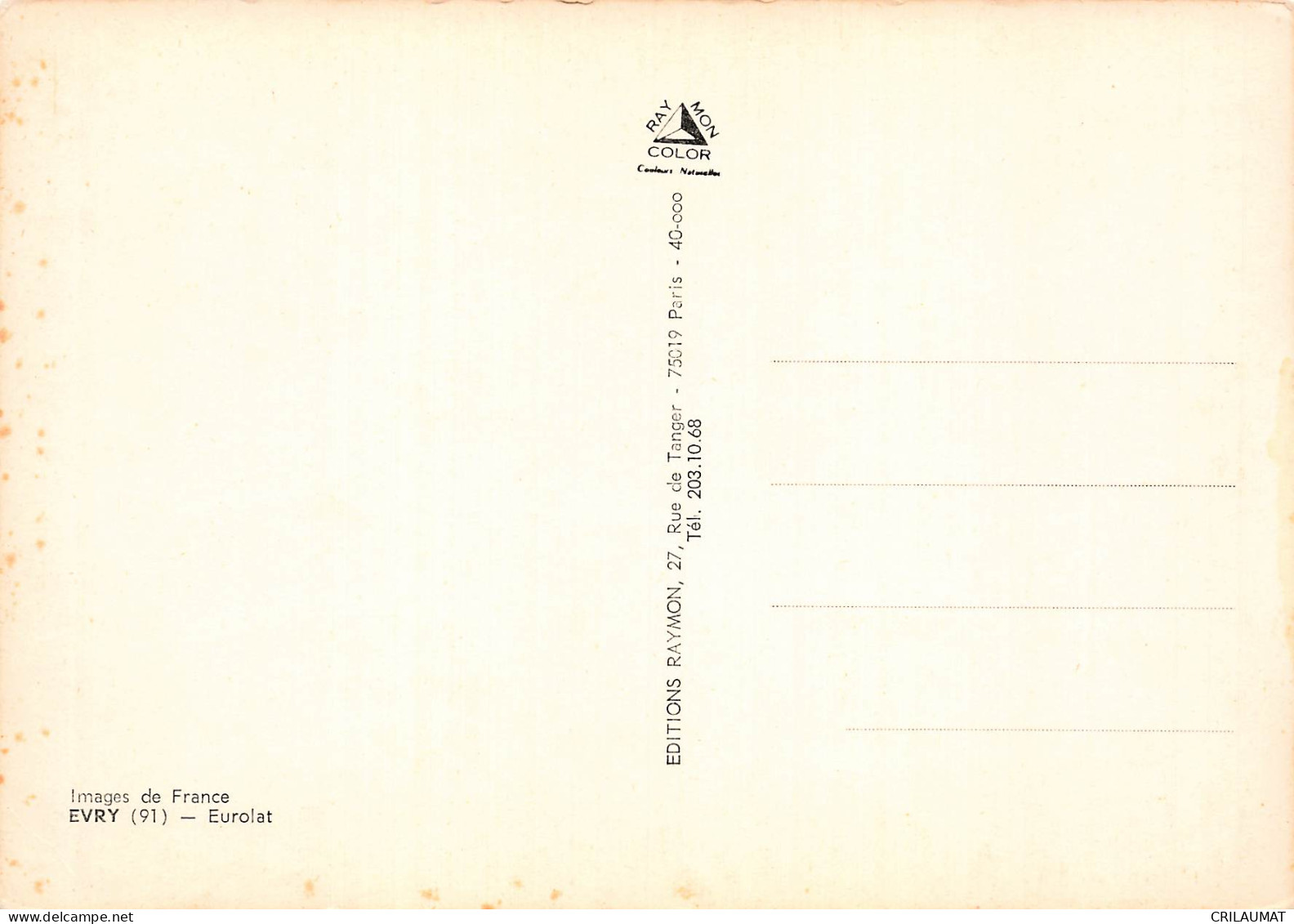91 EVRY EUROLAT - Evry