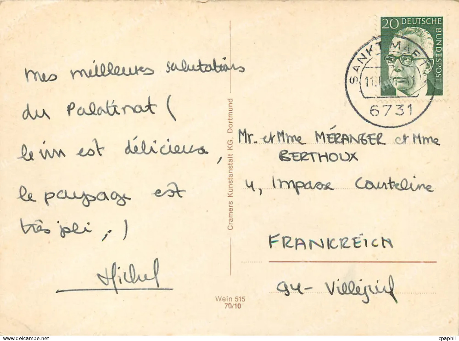 CPM Deutsche Weinstrasse - Landkarten