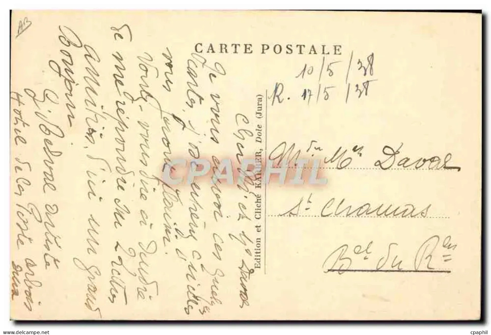 CPA Pasteur - Salud