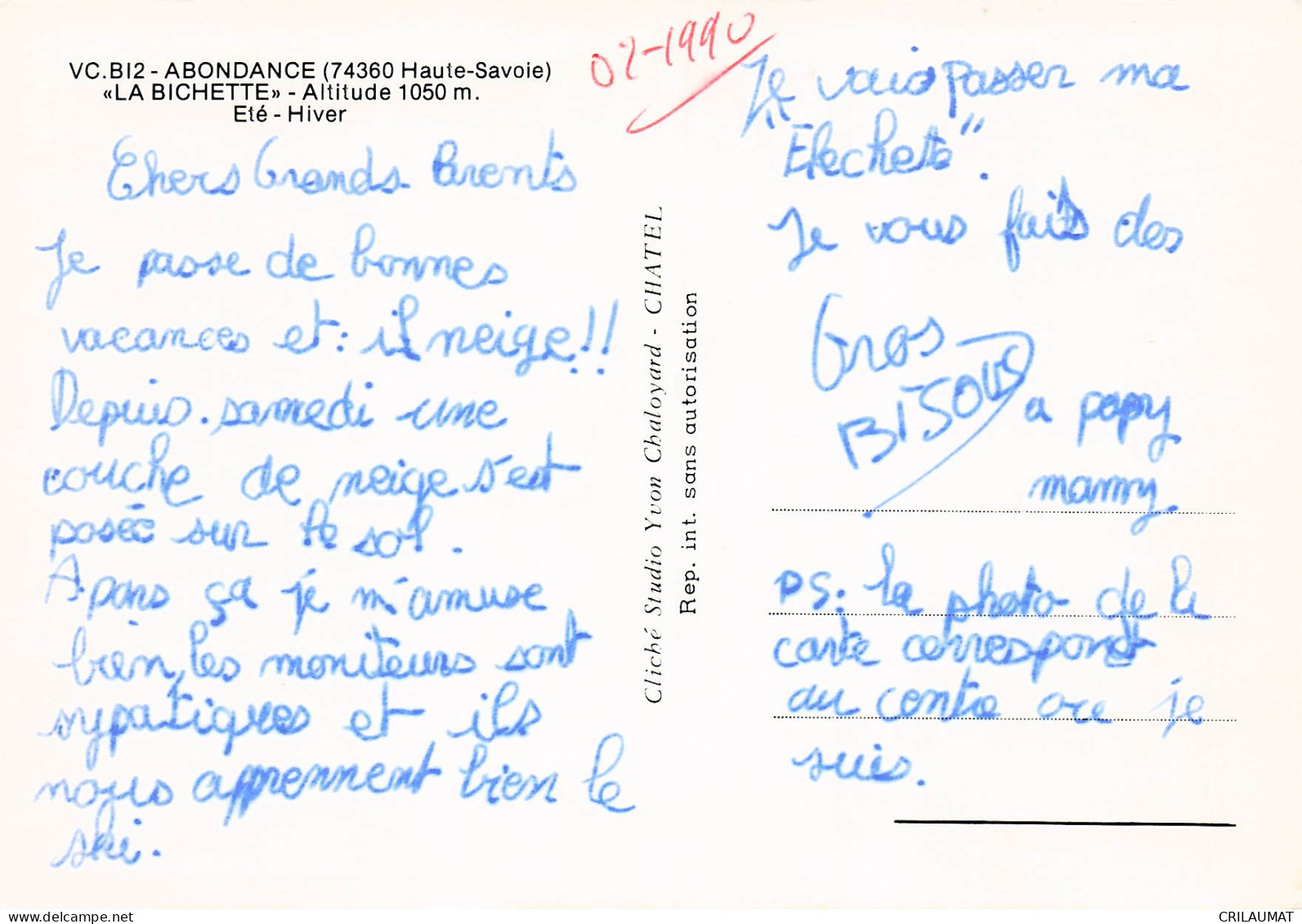 74 ABONDANCE LA BICHETTAZ - Abondance