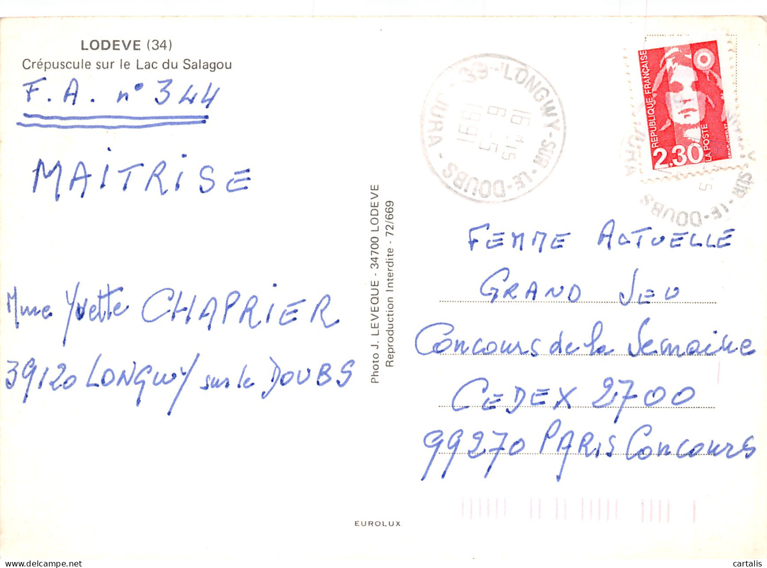 34-LODEVE-N°C4101-D/0381 - Lodeve