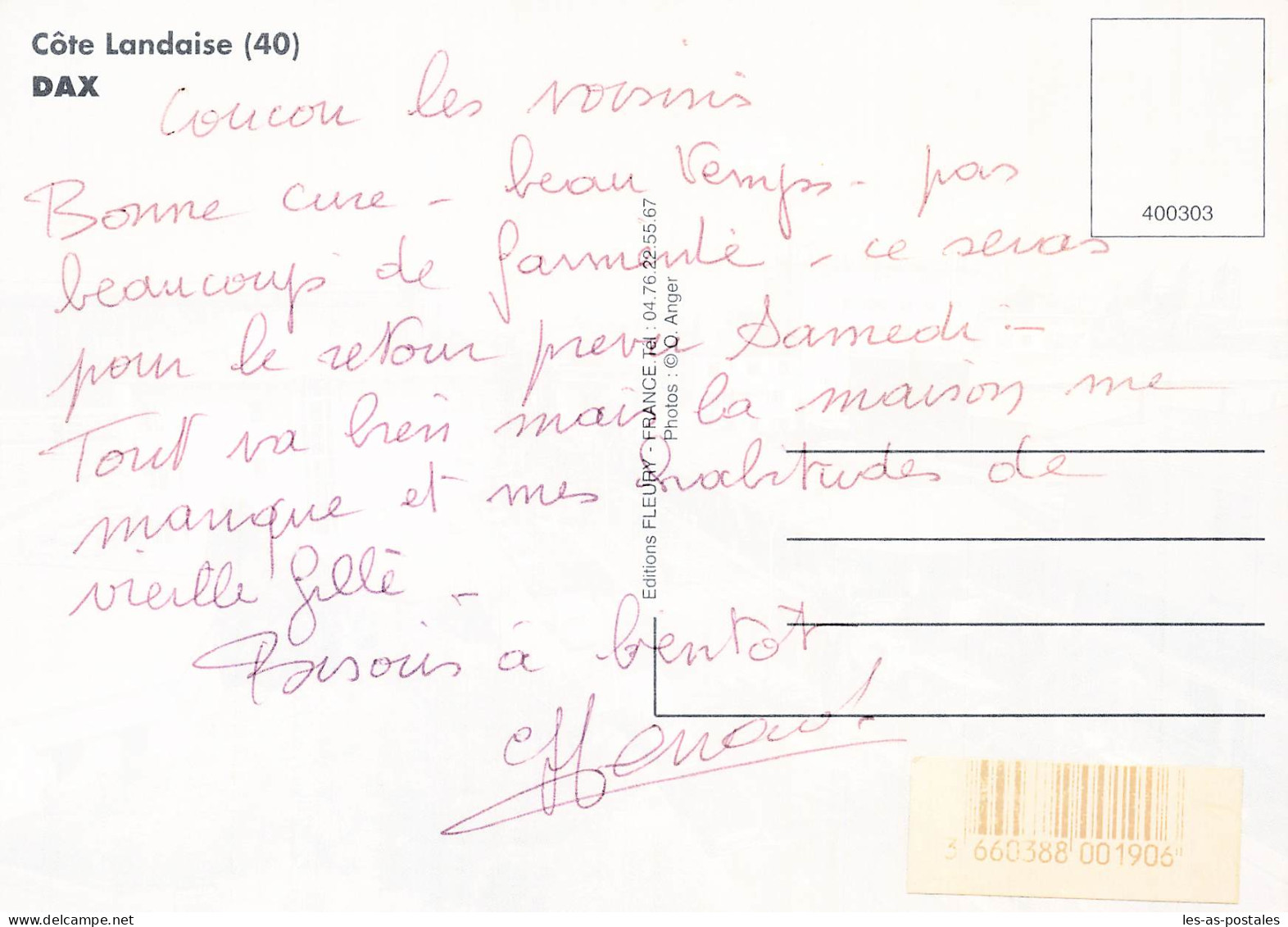 40 DAX COTE LANDAISE - Dax