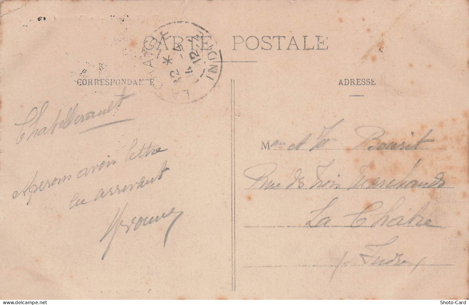 86 CHATELLERAULT LE CHATEAU D EAU - Chatellerault