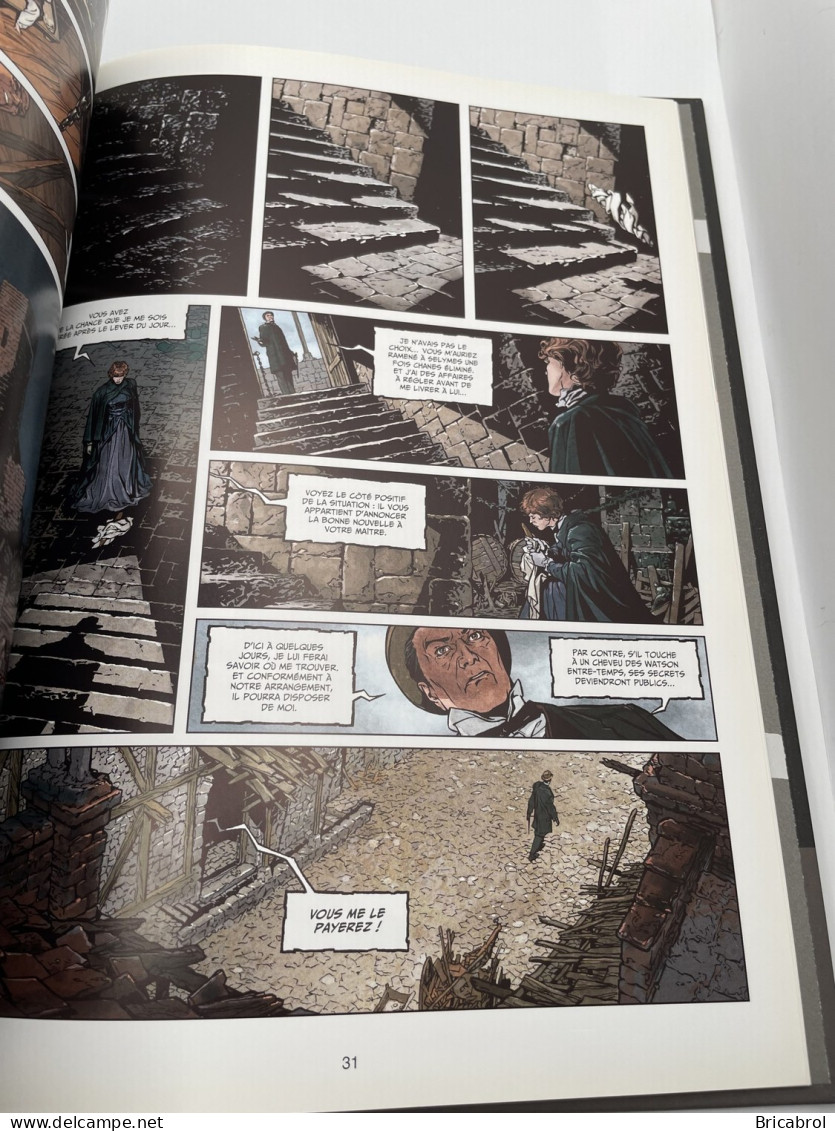 Sherlock Holmes & Les Vampires De Londres - EO - T 2 - Morts Et Vifs - Sylvain Cordurié / Vladimir… - Autres & Non Classés