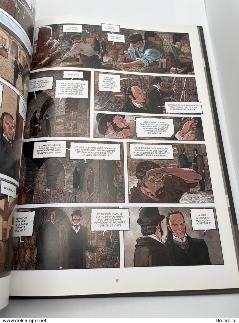 Sherlock Holmes & Les Vampires De Londres - EO - T 2 - Morts Et Vifs - Sylvain Cordurié / Vladimir… - Autres & Non Classés